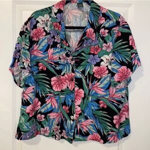 Floral Print Women's Top